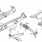 CT90 Swingarm @ chain case