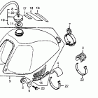 CR250R Fuel tank 78-79