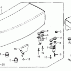 XR185 Сидение