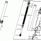 CB650 Передняя вилка