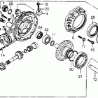 CX500 Final driver gear