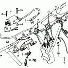 CB125S Wire harness @ ignition coil 79