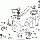 GL1000 Топливный бак