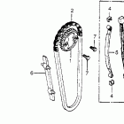 CB650 Цепь ГРМ и натяжитель