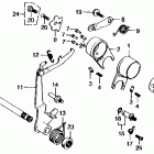 CT70 Вилка переключения передач