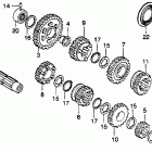CB400TI Трансмиссия