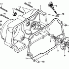 CT70 Крышка картера правая