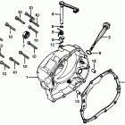 CB125S Крышка картера правая