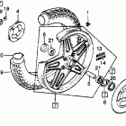CB750L Cb750l front wheel