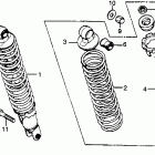 CBX Rear shock absorber 79