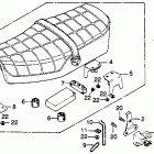 CB400TI Сидение