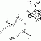 CB650 Заднее крыло