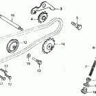 CT70 Цепь ГРМ и натяжитель