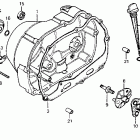 CT90 Крышка картера правая