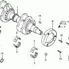 CB400TI Коленвал
