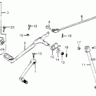 XR185 Педаль кик стартер