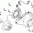 CM185T Генератор и крышка