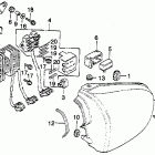 CB400TI Left side cover  @ rectifierfuse