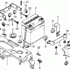 CX500 Side cover @ battery