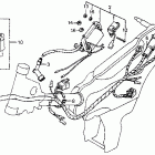 CT90 Wire harness @ ignition coil