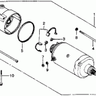 CB400TII Стартер электрический