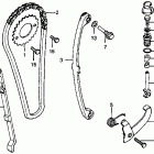 CB125S Цепь ГРМ и натяжитель