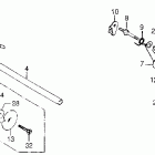 CB750K Gearshift drum @ spindle