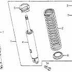 CB750A Задний амортизатор