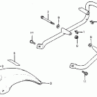 CB400A Заднее крыло
