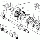CB750A Low clutch @ mainshaft