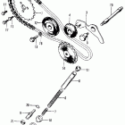 Z50A Цепь ГРМ и натяжитель