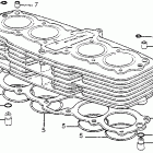 CB550K Цилиндр