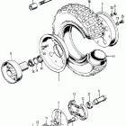 Z50A Front wheel @ panel