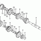 CR125M Трансмиссия