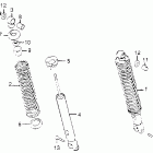 CB750K Задний амортизатор