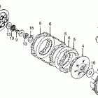 CR125M Сцепление