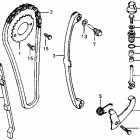 XL100 Цепь ГРМ и натяжитель