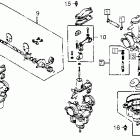 CB550K Carburetor components 78