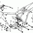 MT125R C.d.i. unit @ frame