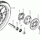 XR75 Заднее колесо
