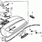 CB750F Топливный бак