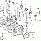 CB550K Крышка головки цилиндров