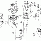 CB750F Компоненты карбюратора