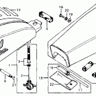XR75 Fuel tank @ seat