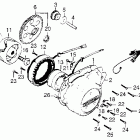 CB750K Alternator @ crankcase cover