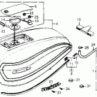 CB750K Топливный бак