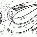 CB750A Топливный бак