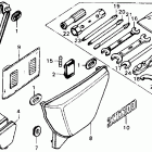 XL100 Side cover @ tool