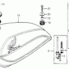 XL175 Топливный бак