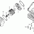 CB750F Oil filter @ oil pan